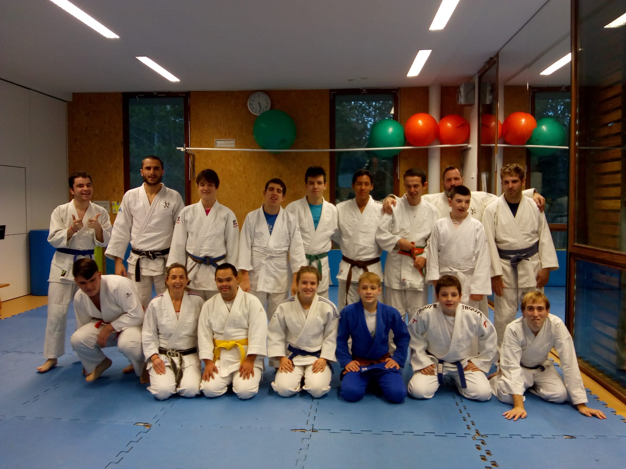 Entrenamiento de Judo para ni&ntilde;os con necesidades educativas especiales 17-12-19